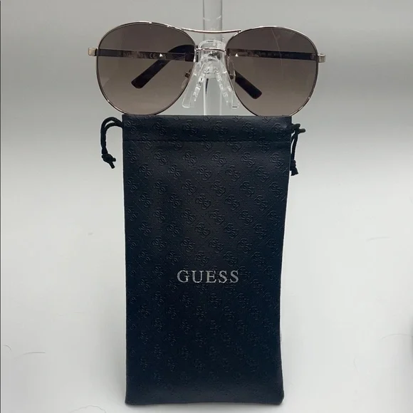 Guess Brown Aviator Sunglasses Model: GF0408 - Picture 1 of 5